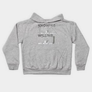 Quotes educational quotation Kids Hoodie